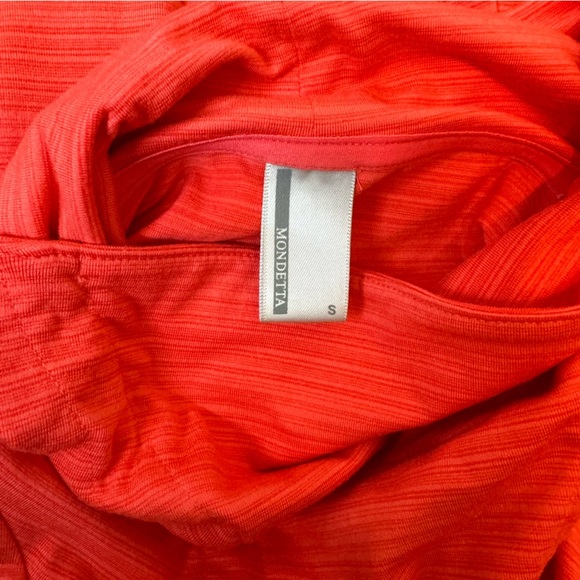Mondetta Coral Funnel Neck Long Sleeve Active Top Size S - Picture 9 of 9